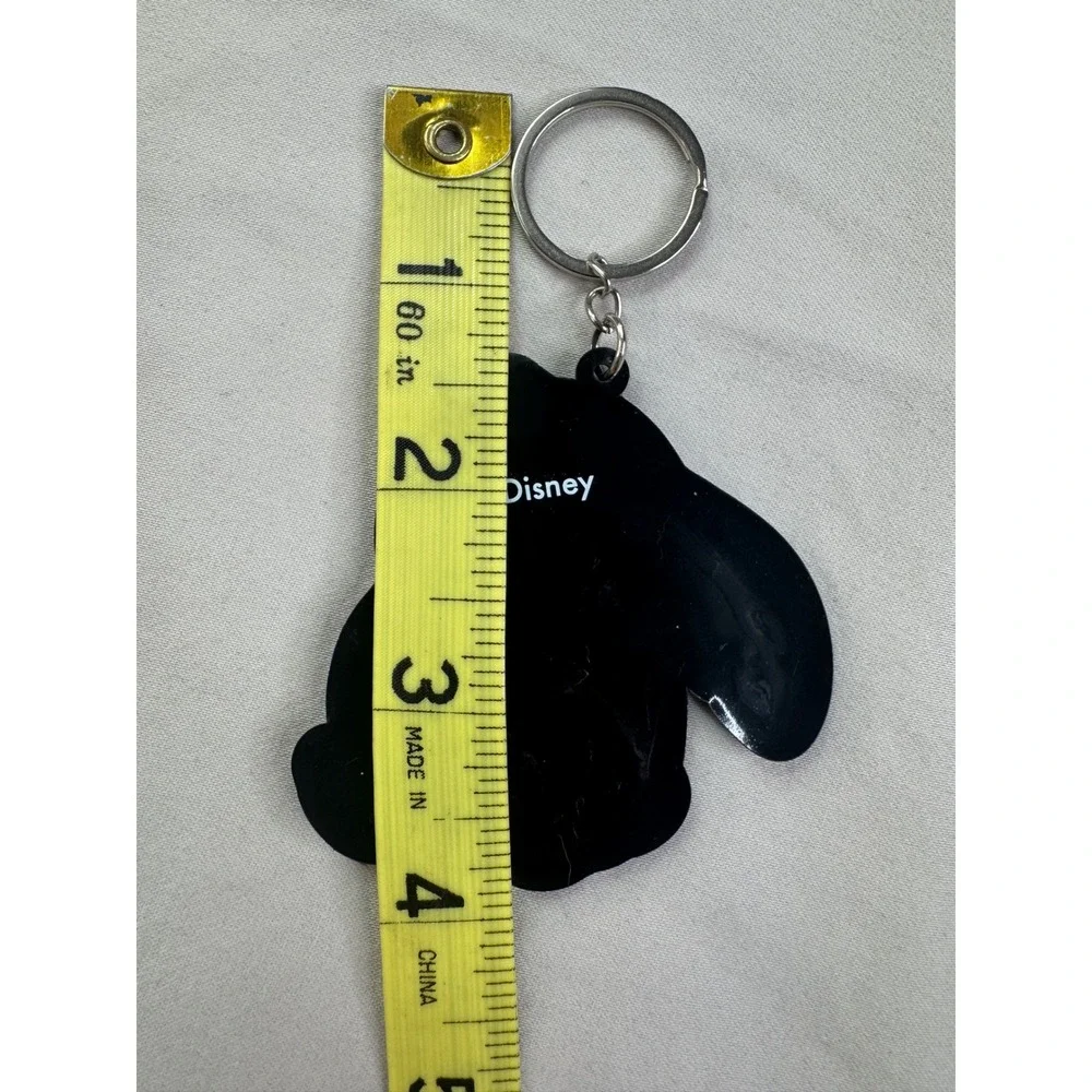 Disney Lilo and Stitch Rubber Keychain Blue Experiment 626 Bag Charm Accessory